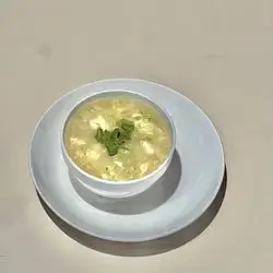 سوپی مریشک و گەنمەشامی