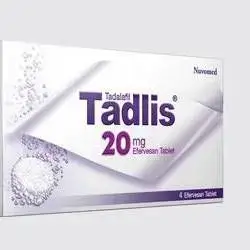 tadlis 20mg 4efervesan tablet