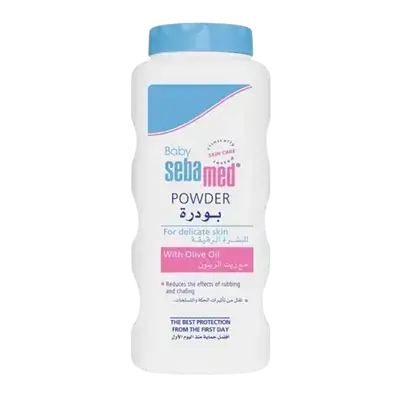 Powder for Delicate Skin with Olive Oil 100gr _ sebamed Baby