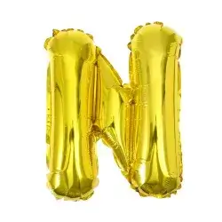 balloon letter N