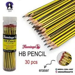 HB Pencil-flamingo