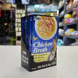 Inaba Broth Chicken & Tuna Recipe 6 PCS
