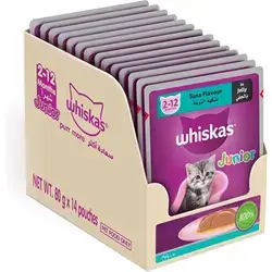 Whiskas Tuna Flavour in Jelly 14x