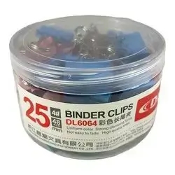Binder Clips 25 MM Deli 48 PCs