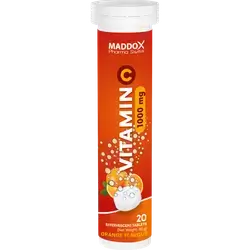 Maddox Vitamin C 1000 mg 20 Effervescent 