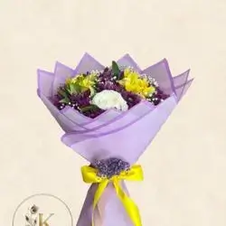 Yellow & Purple Bouquet