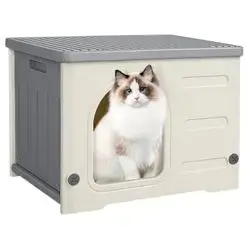 Plastic Cat House