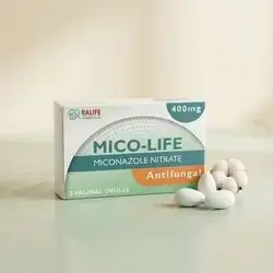 Mico-Life 400mg (Miconazole) 3 Vaginal Ovules