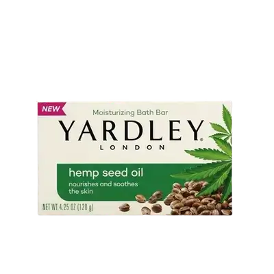 Hemp Seed Oil Moisturizing Bath Bar Soap 120g _ YARDLEY LONDON