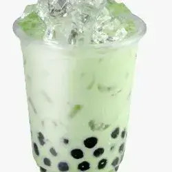 Creamy Matcha Bubble Tea