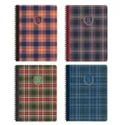 KESKIN COLOR NOTEBOOK A4 80SH LINED