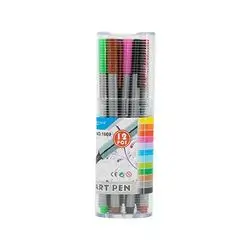 Soft Color Art Pen 12 Pcs