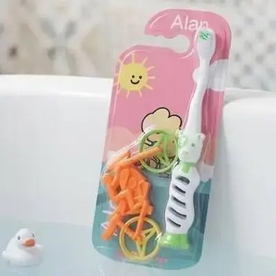 Children’s Soft Toothbrush Set with Toy