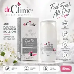 dr.Clinic Roll-On Anti-Perspirant Deodorant — 48H, 50 mL