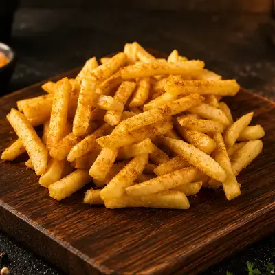 Plate Of French Fries