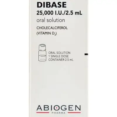 abiogen - dibase 25000iu