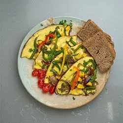 Vegetable Omelatte