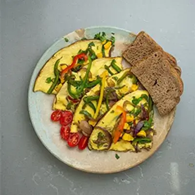 Vegetable Omelatte