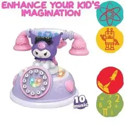Telephone With Light and Music