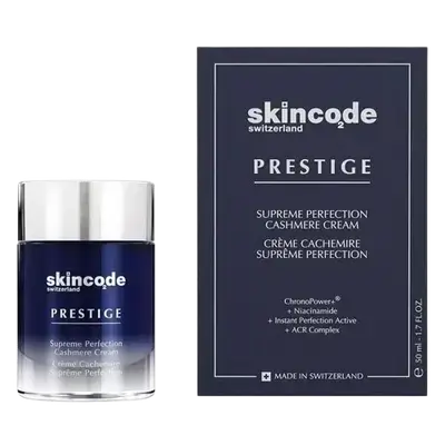 PRESTIGE Supreme Perfection Cashmere Cream ChronoPower + Niacinamide + Instant Perfection Active + ACR Complex 50ml _ skincode
