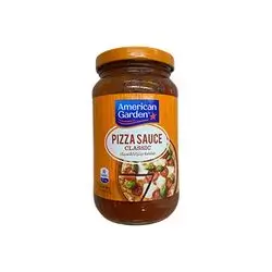 American Garden Pizza Sauce Classic Glass Jar, Gluten-Free, Dairy-Free, 397g