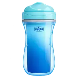 Active Cup 14m+ Insulated Bottle 2-in-1 Blue Color 266ml _ Chicco