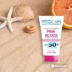 Procsin Pink Block Colored Spf50+ Sunscreen 50 Ml