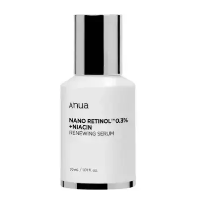 ANUA | Nano Retinol 0.3% + Niacin Renewing Serum | انوا سيروم الرتنول و النياسين لتجديد و تفتيح البشرة