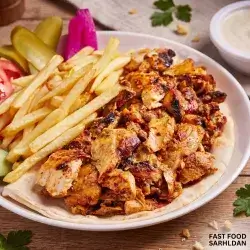 Double Shawarma Platter