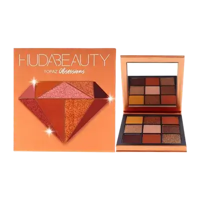 Topaz Obsessions Eyeshadow Palette 9×1.1g _ HUDA BEAUTY
