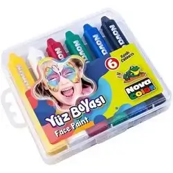 Nova Color Face Paint 6pcs