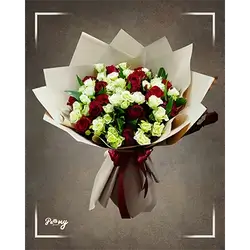 Mix Roses And Baby Roses