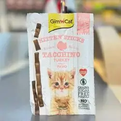 Gim Cat Kitten Sticks Turkey 3Pcs