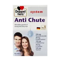 Anti Chute Stimulates Growth Of Strong And Shiny Hair 30 Tablets _ Doppel herz