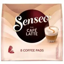 Senseo Caffè Latte Pads – 8 Pods