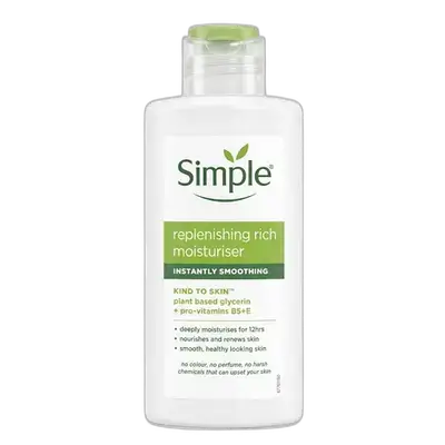 Replenishing Rich Moisturizer Instantly Smoothing 125ml _ Simple