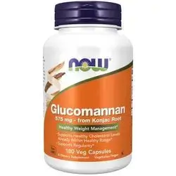 Glucomannan 180 Veg Tab Now