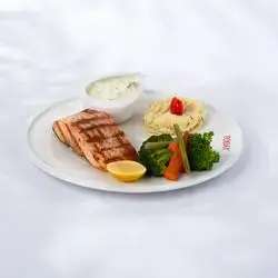 Barbecued Salmon With Herbs