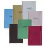 Free Platinum Striped A4 80 Sheets Plastic Cover