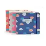 Victoria's Trendy Dots 9*14 Elastic Notepad 96