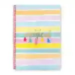 Shine A4 Striped 80 sheets Notebook