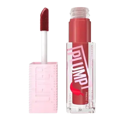Lifter Plump + Chili Pepper Lip Plumping Gloss 006 HOT CHILI 5.4ml _ MAYBELLINE NEW YORK