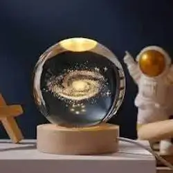 Crystal ball night light, for gifts