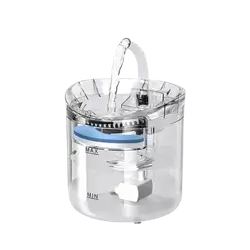 E419 Fully Transparent Water Fountain Dispenser