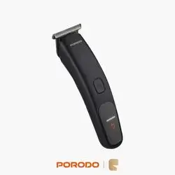 Porodo Lifestyle T-Blade Hair Trimmer 600mAh - Black