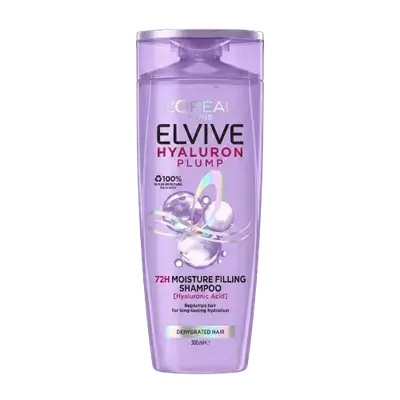 ELVIVE Hyaluron Plump 72H Moisture Filling Shampoo 300ml _ L'OREAL PARIS