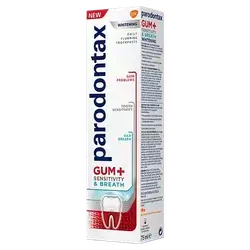Parodontax Gum+ sensitivity&breath toothpaste