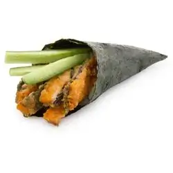 Salmon Skin Temaki
