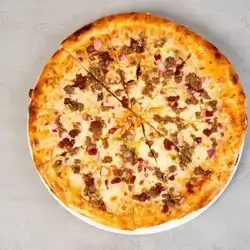 Pure Ground Beef Pizza