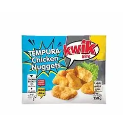 Kwik Bite Tempura Chicken Nuggets 250 Gm
